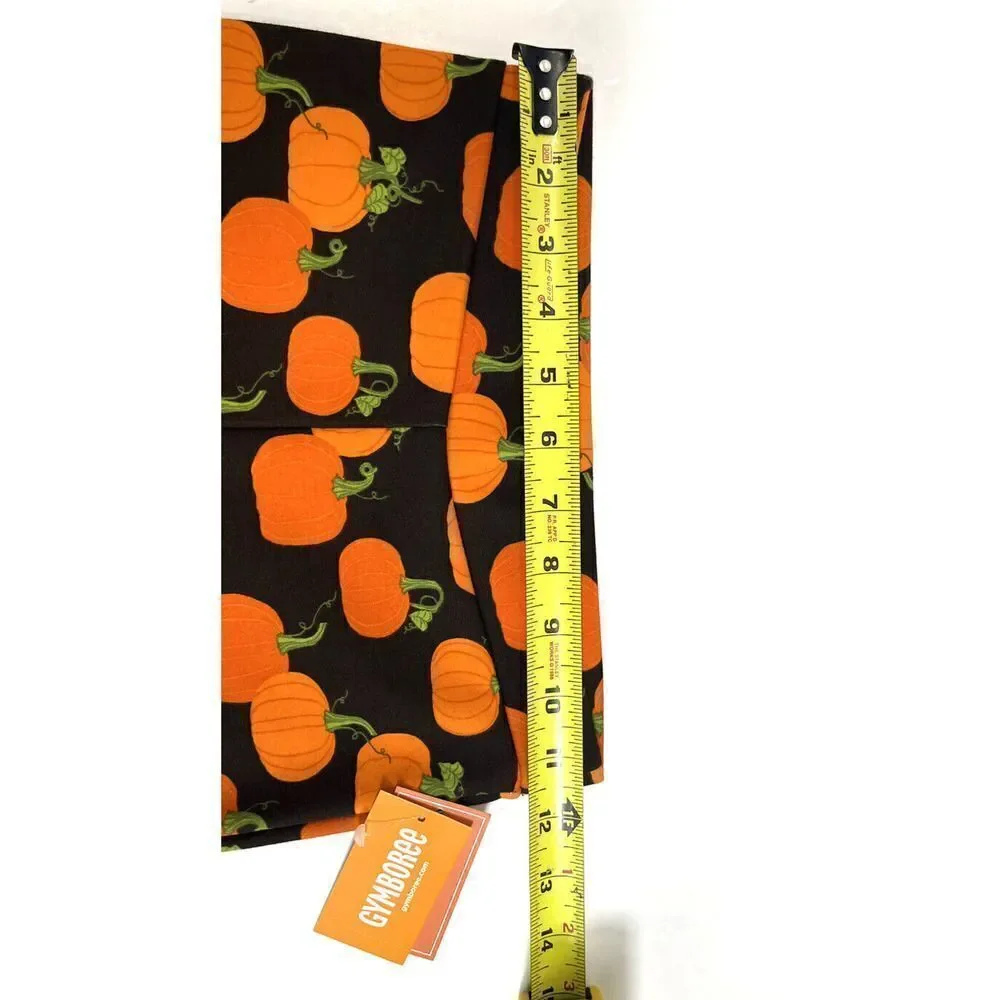 Gymboree 2 PC Girls 8 Brown‎ Sweater W/Appliques & Leggings Pumpkins Fall